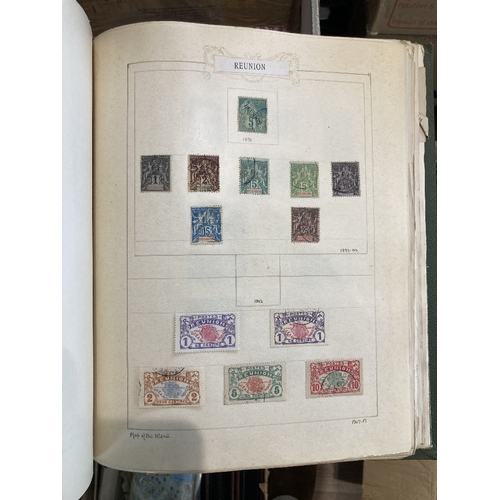 57 - STAMPS Mixed box with album of early Europe, stockbook of airmail stamps, mixed unchecked packets et... 