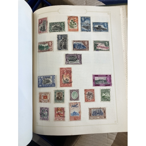 11 - STAMPS Good quality glory box of stockbooks and albums including GB mint (face £160) and used, Switz... 