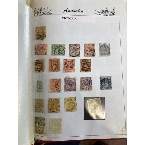 366 - STAMPS AUSTRALIA Collection in six albums or stockbooks, mint & used with some useful States, a dupl... 