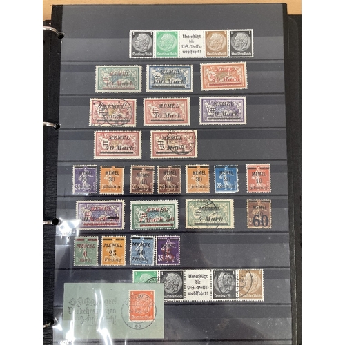 461 - STAMPS GERMANY Two albums and stockbook of Germany mint and used, mainly post WWII but there are som... 