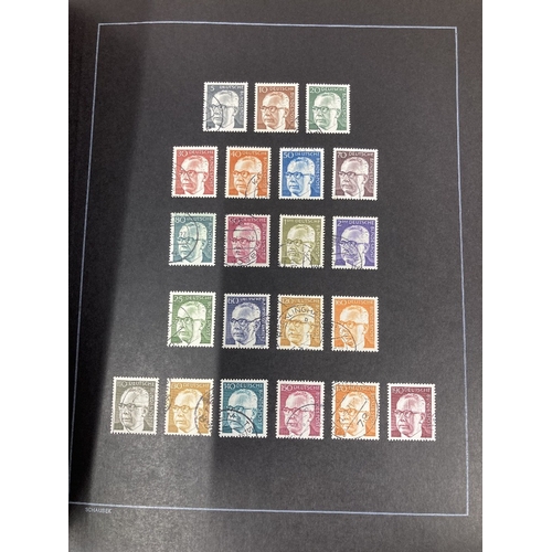 461 - STAMPS GERMANY Two albums and stockbook of Germany mint and used, mainly post WWII but there are som... 