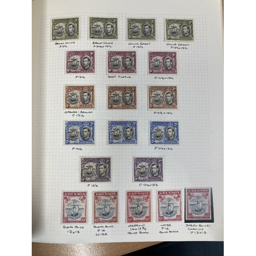 469 - STAMPS GRENADA 1861 to 1973 mint & used collection in an album, including some useful QV issues with... 