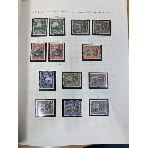 469 - STAMPS GRENADA 1861 to 1973 mint & used collection in an album, including some useful QV issues with... 