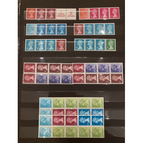 284 - STAMPS GREAT BRITAIN Specialised Machin collection including regional unmounted mint, well written u... 