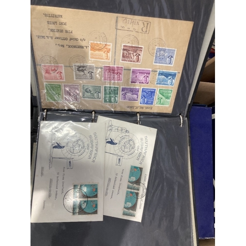 327 - STAMPS FIRST DAY COVERS Seven albums of covers 1960's onwards, better early covers noted plus a few ... 