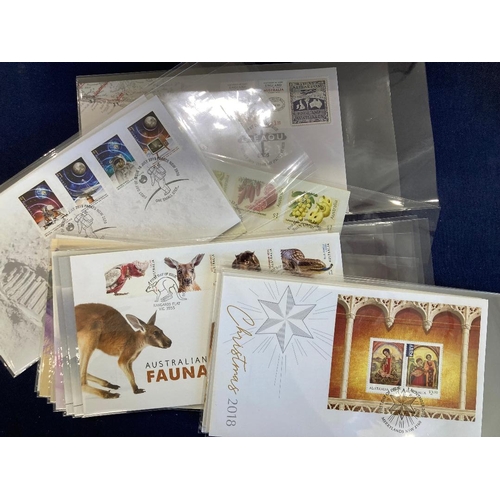 369 - STAMPS AUSTRALIA Box of FDC's 2001 - 2023 (210 all different)