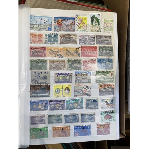 81 - STAMPS ALL WORLD used accumulation in ten stock books, including Far East, China, Hong Kong, Philipp... 