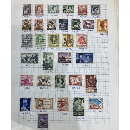 93 - STAMPS World accumulation in thirteen albums and stockbooks,