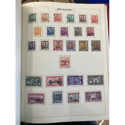 98 - STAMPS World collection in nine albums mint and used, strength in Commonwealth