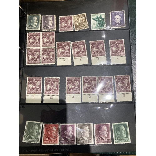 458 - STAMPS GERMANY A mint & used collection housed in four albums, including a useful range of 1872 Shie... 