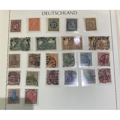 458 - STAMPS GERMANY A mint & used collection housed in four albums, including a useful range of 1872 Shie... 