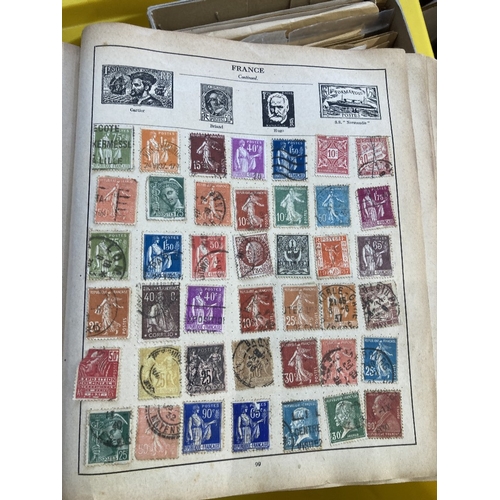 62 - STAMPS All World accumulation in various albums, stock books and loose stamps pages etc  (1000's)