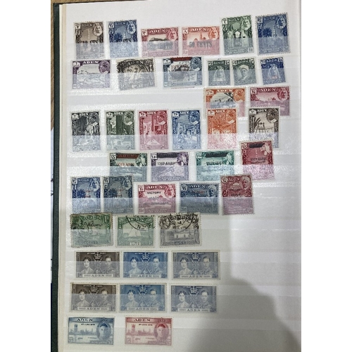 9 - STAMPS WORLD, mint & used collection in eighteen albums or stockbooks (two boxes). A good range of c... 