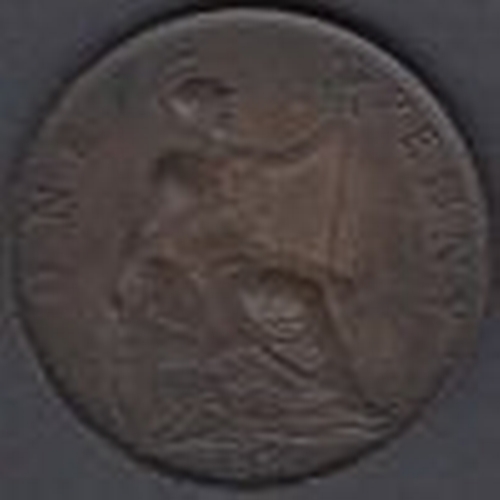 629 - COINS 1896 Britannia Penny in very fine condition