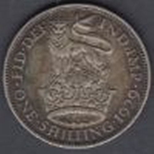 631 - COINS 1930 GV Silver Shilling in VF condition, plus a second example same date