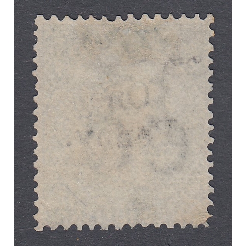 381 - STAMPS BERMUDA 1875 1d on 1/- mounted mint example SG 17  Cat £550