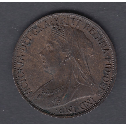 629 - COINS 1896 Britannia Penny in very fine condition