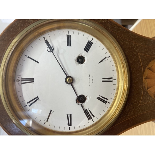 1 - Two old French made mantle clocks one with a chimer and pendulum both will need work