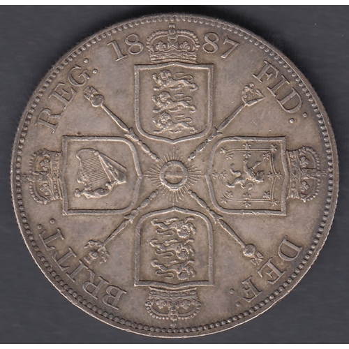 96 - 1891 QV Silver Crown in fine condition