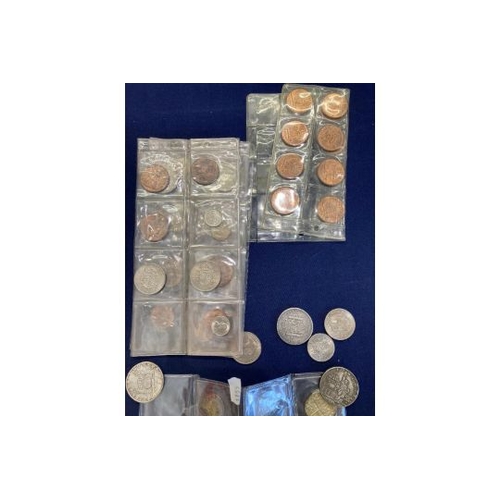 84 - Mixed lot of various coins including REPLICA Foreign and early UK coins