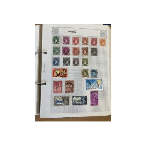 133 - STAMP : Two small albums of British Commonwealth mint and used, mixed condition, but appears to be u... 