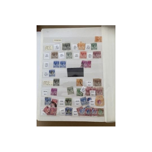 134 - STAMPS : BRITISH COMMONWEALTH, stockbook with mint & used with a useful range of Malaya, British Afr... 