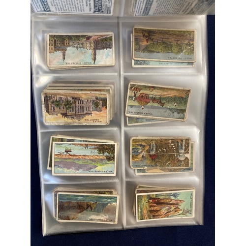 114 - Four albums of Cigarette cards, Wills, Players., Ogdens etc plus Whitbread signs, football teams,