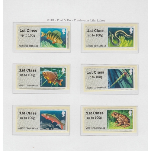 171 - 2013 Post and Go mint sets , Rivers, Lakes, Ponds, QEII Face £32.10