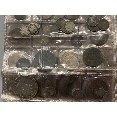 86 - Album of mixed World Coins all eras finds to be had