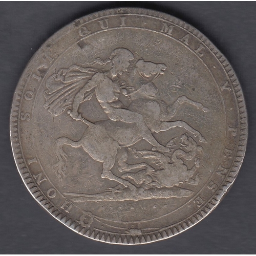 112A - 1819 Silver Crown George III in good to fine condition