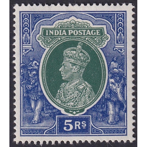 1 - STAMPS British Commonwealth mint and used collection in green Simplex album, better GB and India not... 