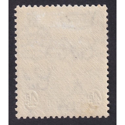 378 - STAMPS BARBADOS 1938 4d Black with variety curved line at top right, mounted mint SG 253b Cat £160