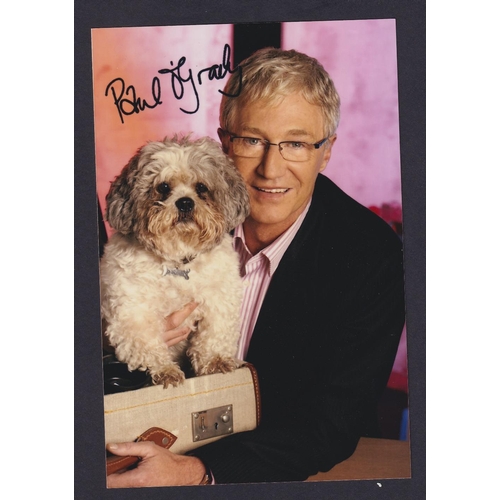 639 - AUTOGRAPH Paul O'Grady signed photo and reply letter dated July 2006