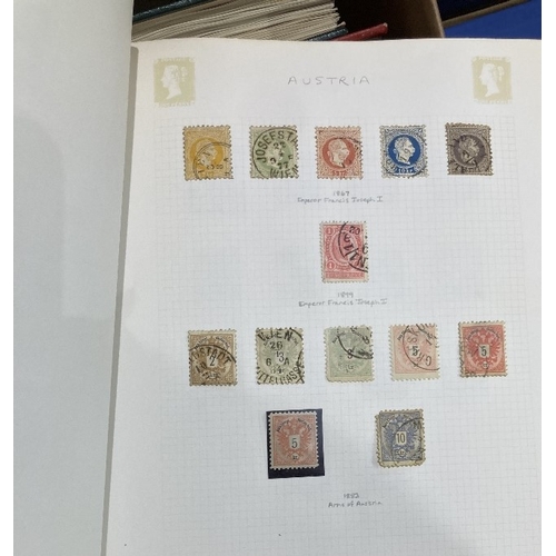 37 - STAMPS World accumulation in twelve albums and stockbooks, extensively South America countries