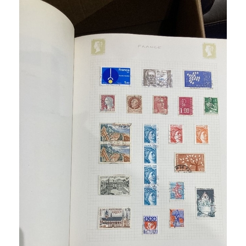 37 - STAMPS World accumulation in twelve albums and stockbooks, extensively South America countries