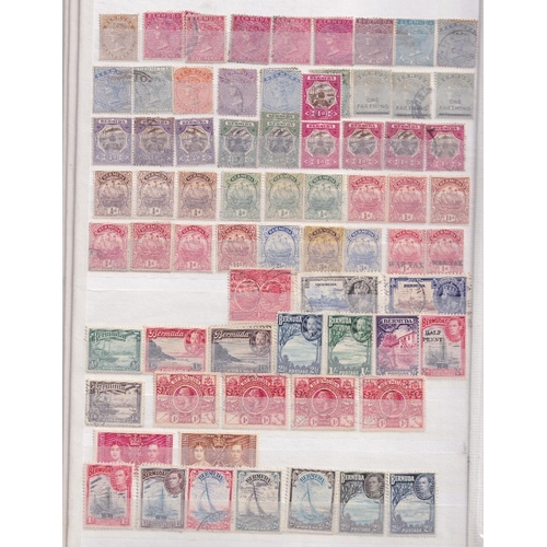 45 - STAMPS British Commonwealth QV to QEII mint and used in stockbook 