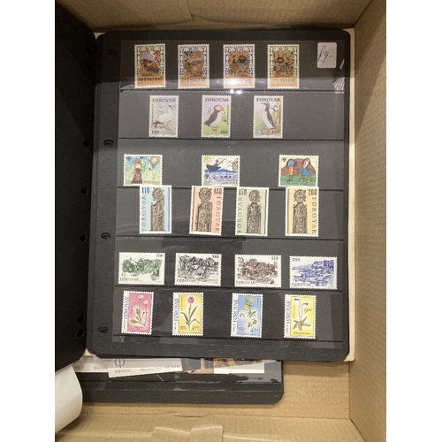 25 - STAMPS Various World album pages mint and used, priced to sell at £600+