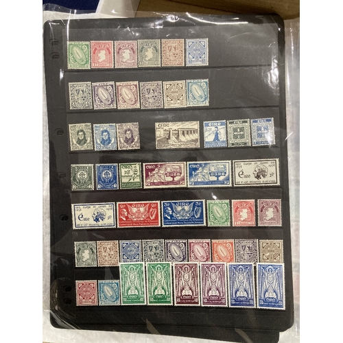 27 - STAMPS World mixed accumulation on stock cards and pages, useful material spotted Malaya $5, RSW set... 