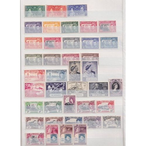 66 - STAMPS British Commonwealth QV to QEII mint and used collection in stockbook Pitcairn to St Vincent,... 