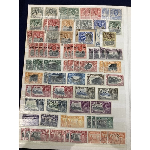 102 - STAMPS World accumulation in three stockbooks, mainly modern but there is some early GB