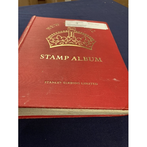 3 - STAMPS British Commonwealth mint and used in New Ideal album GB to Malta, reasonable condition, quit... 