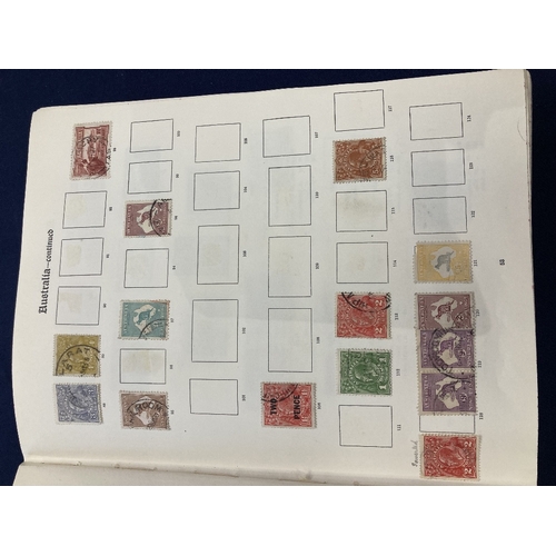 3 - STAMPS British Commonwealth mint and used in New Ideal album GB to Malta, reasonable condition, quit... 