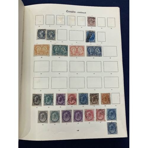 3 - STAMPS British Commonwealth mint and used in New Ideal album GB to Malta, reasonable condition, quit... 