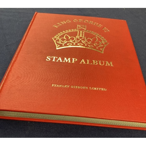 43 - STAMPS British Commonwealth mint GVI collection in boxed red Crown Album, superb starter collection ... 