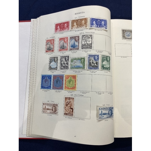 43 - STAMPS British Commonwealth mint GVI collection in boxed red Crown Album, superb starter collection ... 