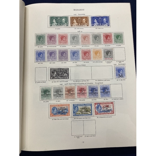 43 - STAMPS British Commonwealth mint GVI collection in boxed red Crown Album, superb starter collection ... 