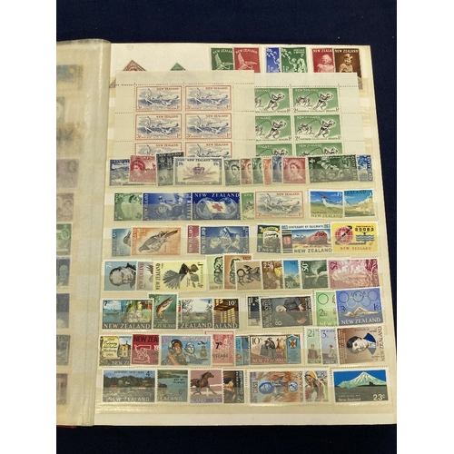 70 - STAMPS British Commonwealth unmounted mint QEII, good for thematic interest housed in large red stoc... 