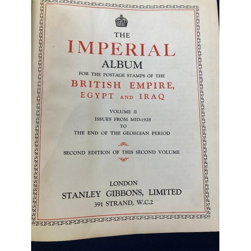 155 - STAMPS Imperial stamp album volume II, great re-usable condition