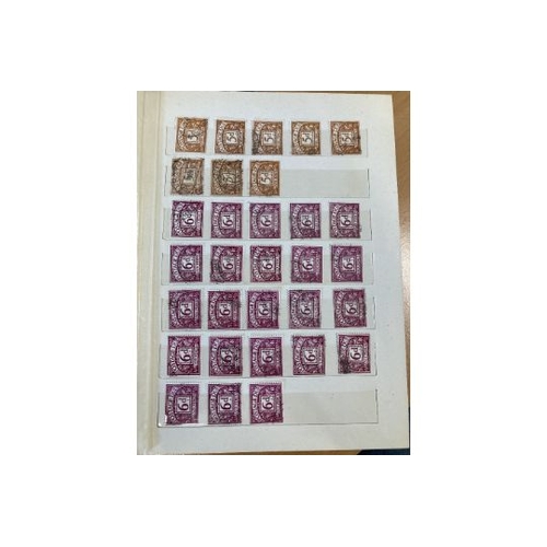 261 - STAMPS GREAT BRITAIN Small stockbook with used postage dues, unchecked for printings and watermarks