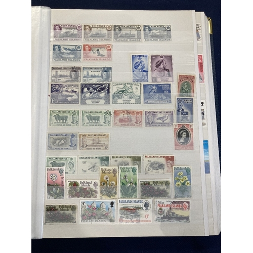 33 - STAMPS British Commonwealth QV to QEII mint and used in stock book Cyprus to Ghana, 1948 Weddings (i... 